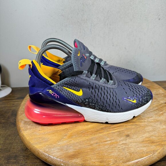 Nike Air Max 270 GS Regency Purple Laser Orange CI9941 500